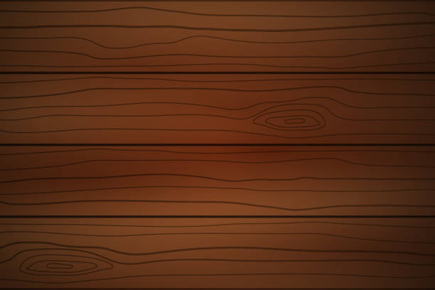 wektorowe brązowe drewniane tło podłogi - backgrounds wood pattern wide stock illustrations