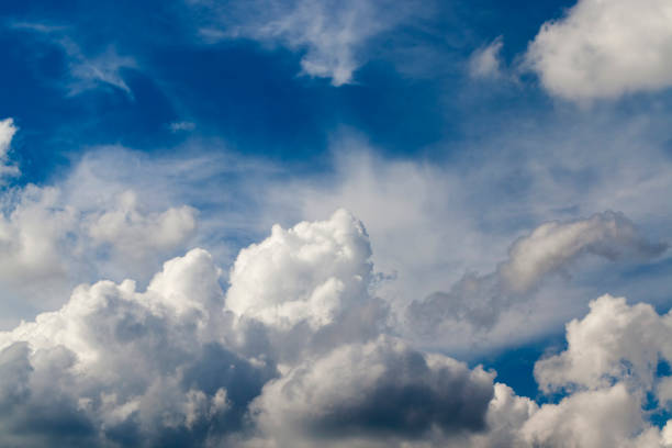 istock blue beautiful sky with clouds in the daytime 1324336018