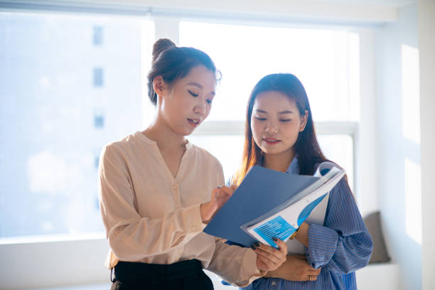istock Business discussion in office 1324356739