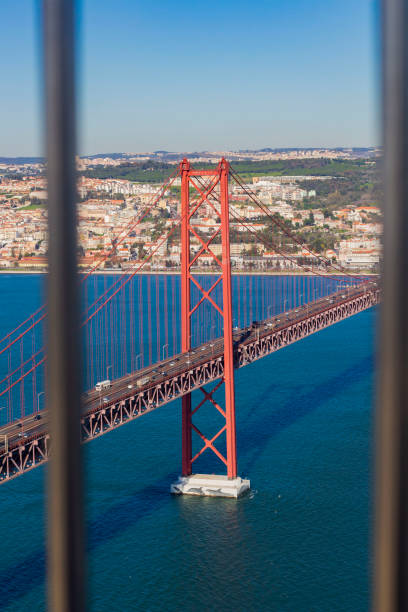 istock View from Almada of suspension  Ponte 25 de Abril bridge (The 25th April Bridge) 1324361941