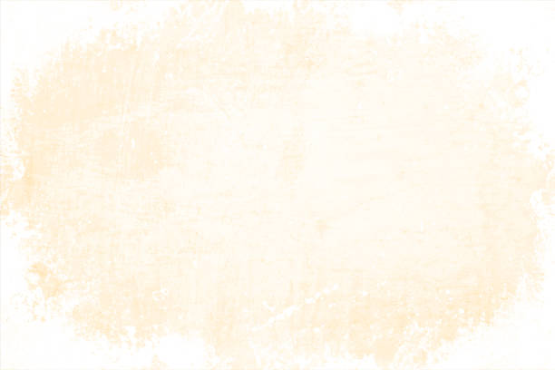 空の空白のライトクリームまたはベージュと白い色のグランジテクスチャーブロットと汚れたベクトルの背景 - pattern backgrounds beige retro revival点のイラスト素材／クリップアート素材／マンガ素材／アイコン素材