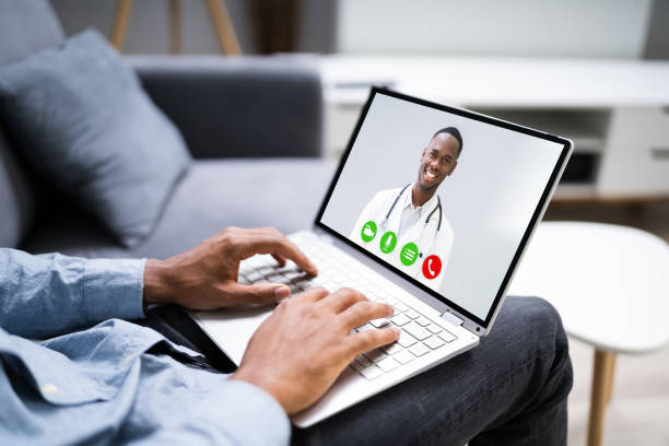 istock African American Video Conferencing With Doctor 1324367689