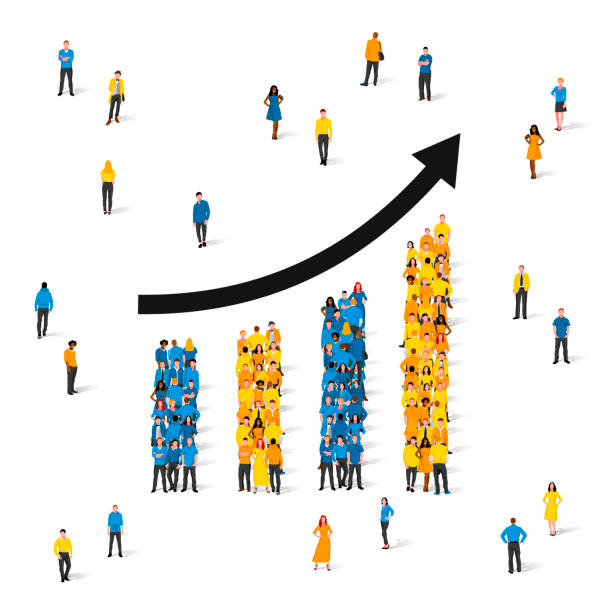170+ Crowd Forming Graph Stock Illustrations, Royalty-Free Vector ...