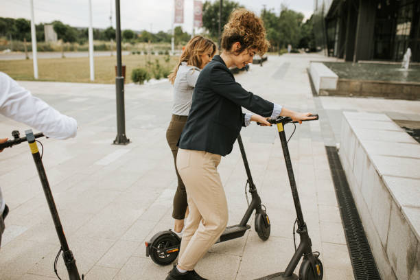 istock Colleagues are commuting after job 1324373751