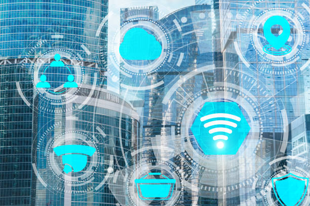 istock internet of things, communication network in smart city concept 1324373808