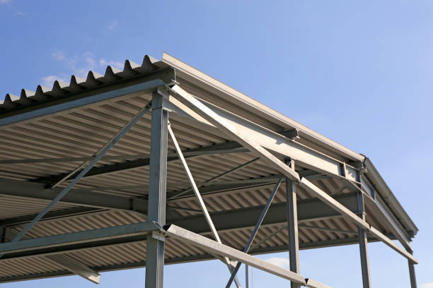 istock Commercial building, trade hall under construction 1324383245