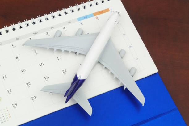 istock Flight schedule and planning travel concept. 1324384941