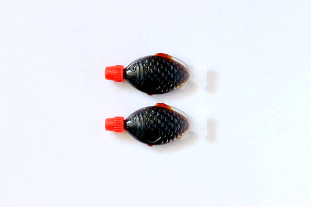 istock Fish-shaped soy sauce bowl 1324387608