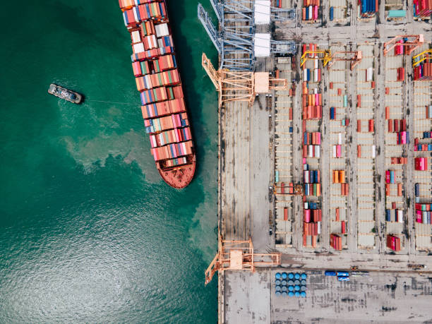 istock Smart technology concept with global logistics partnership Industrial Container Cargo freight ship, internet of things Concept of fast or instant shipping, Online goods orders worldwide 1324388885