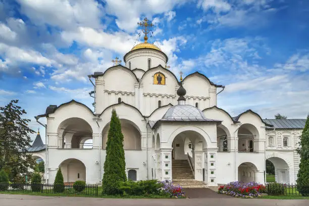 Pokrovsky Cathedral in the Intercession convent, Suzdal, Russia