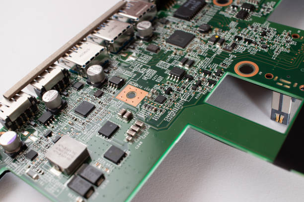 istock The laptop connector silicon chip close-up. 1324397578