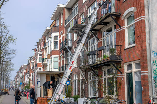Moving Lift At Amsterdam The Netherlands 22-3-2019