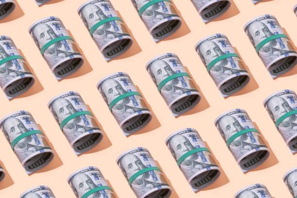istock Roll of One Hundred Dollar Banknotes 1324410592