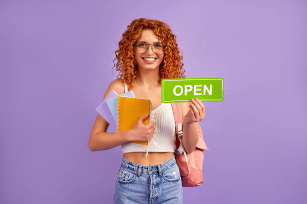 istock Redhead girl on background 1324413414