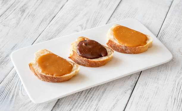 istock Sandwiches with different types of caramel 1324417542