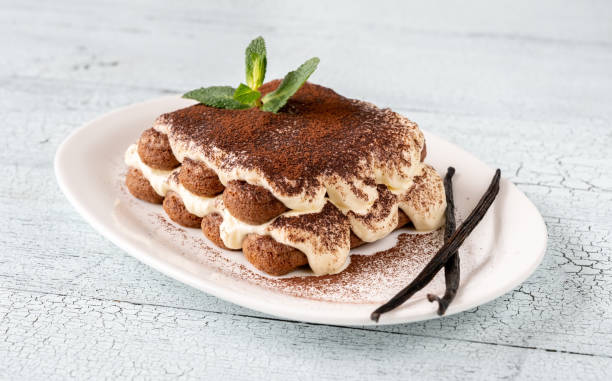 istock Portion of tiramisu 1324417549