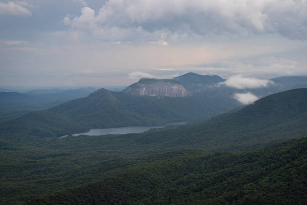 istock Table Rock Mountain Viewed from Caesars Head in South Carolina 1324419841