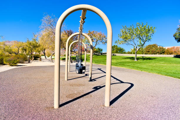 istock Playground Equipments in the Park 1324424652