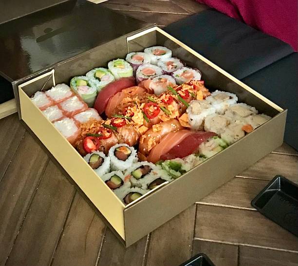 A tasty meal in a box for all to enjoy.