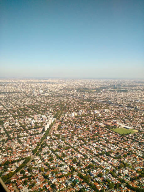 istock Plane Eye View of Buenos Aires 1324443255