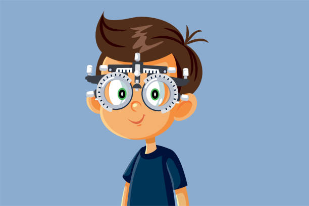 Vision Problems Animation 200+ Child Vision Problem Stock Illustrations, Royalty-Free Vector ...