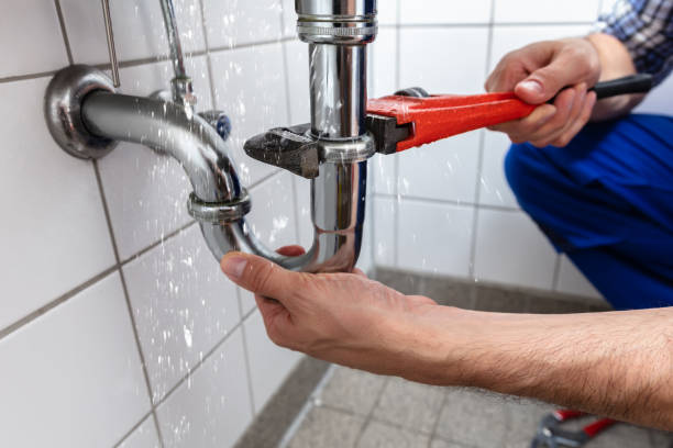 istock Plumber Repairing Sink Pipe Leakage 1324470733