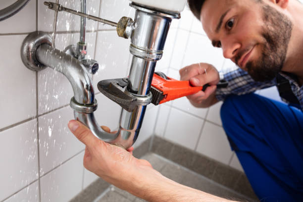 istock Plumber Repairing Sink Pipe Leakage 1324470734
