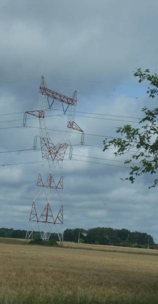 istock High-voltage pylon in the aerial zone 1324477761