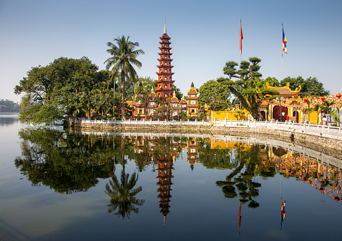 Co Tach  Pagoda, near Mui Ne, Binh Thuan, Vietnam, Asia