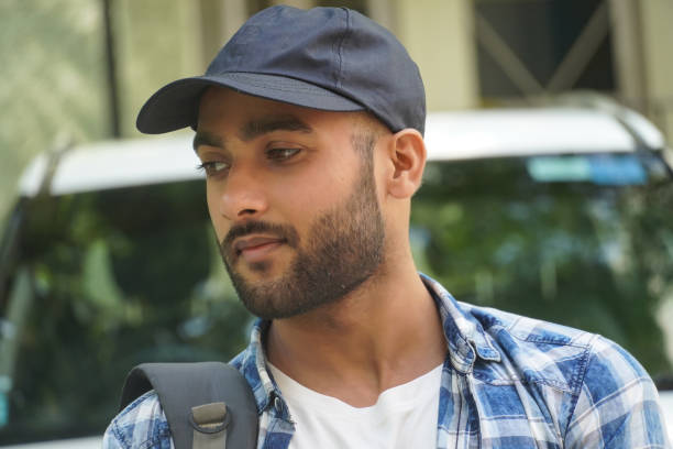 istock a man with bag going for job 1324484595