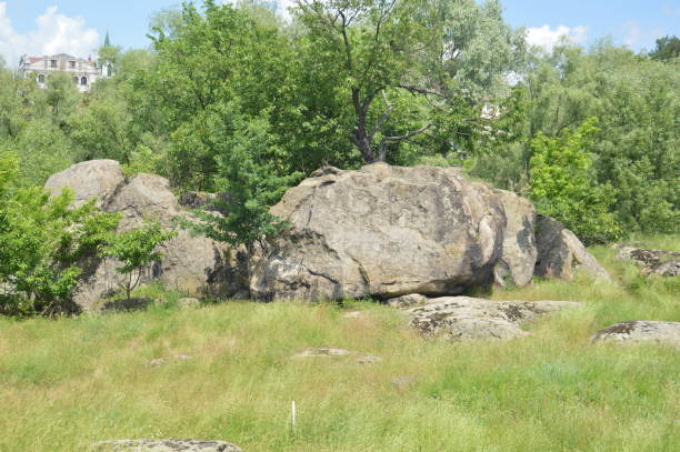 istock Ancient large stones in a the field 1324489273