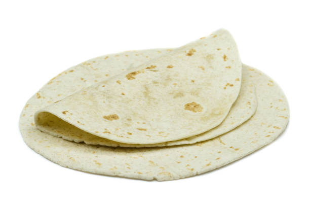 istock Tortilla isolated on white background 1324490478