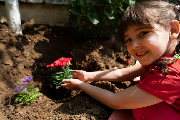 istock Planting Flowers Outside 1324492973
