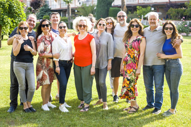 istock Beautiful firends happiness outdoors 1324501226