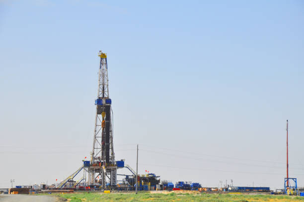 istock The view of Drilling Rig 1324508446