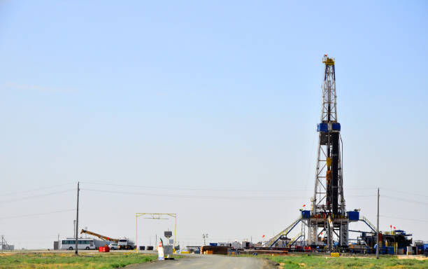 istock The view of Drilling Rig 1324508459