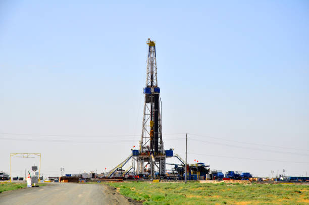 istock The view of Drilling Rig 1324508478