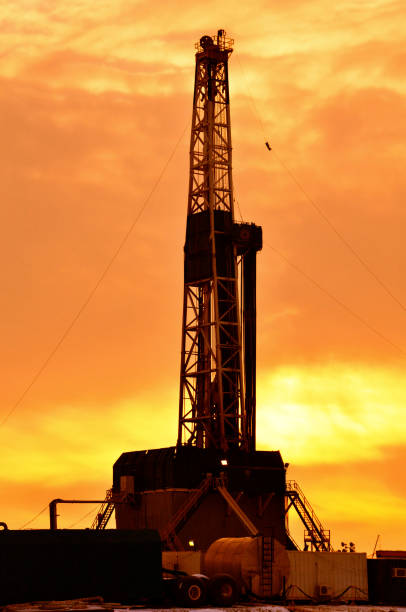 istock The view of Drilling Rig 1324508557