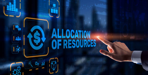 istock Allocation of Resources. Marketing Planning Strategy Concept. Business Technology 1324511540