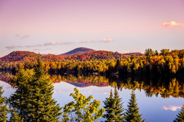 istock Lac-Superieur, Mont-tremblant, Quebec, Canada 1324521830