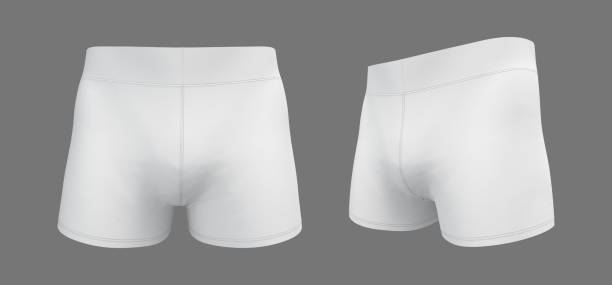 istock Waisted shorts mockup 1324523669