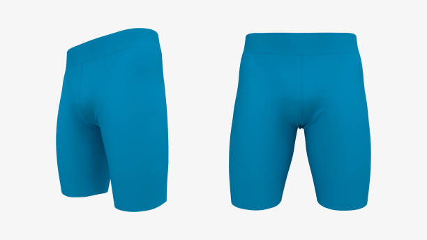 istock Waisted shorts mockup 1324523758