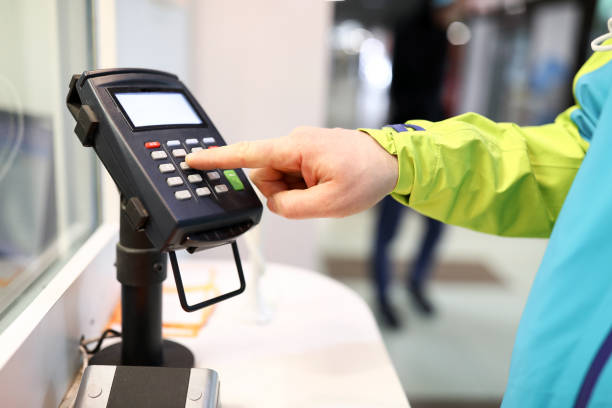 istock Transaction in local bank 1324526346