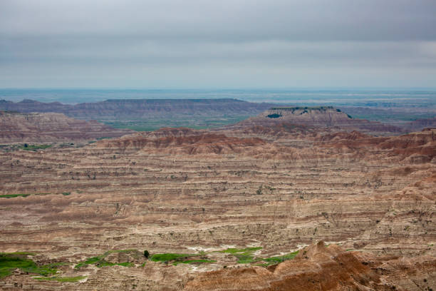 istock Badlands National Park in South Dakota during the spring 1324536722