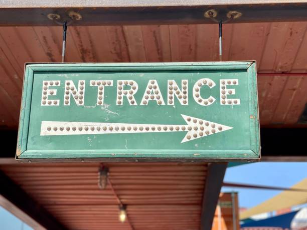 istock Entrance sign 1324540487