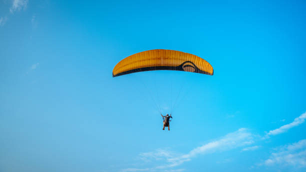 istock Paragliding on a sunny day in India. 1324542939