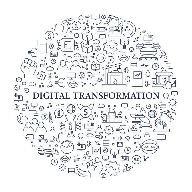 Digitalization Problems Poster 1,100+ Document Digitalization Illustrations, Royalty-Free Vector ...