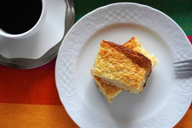 istock Cassava cake, a traditional recipe from northeastern Brazil. 1324555939