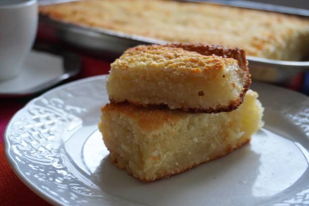 istock Cassava cake, a traditional recipe from northeastern Brazil. 1324556911