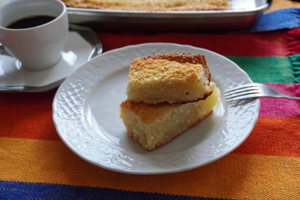 istock Cassava cake, a traditional recipe from northeastern Brazil. 1324557992